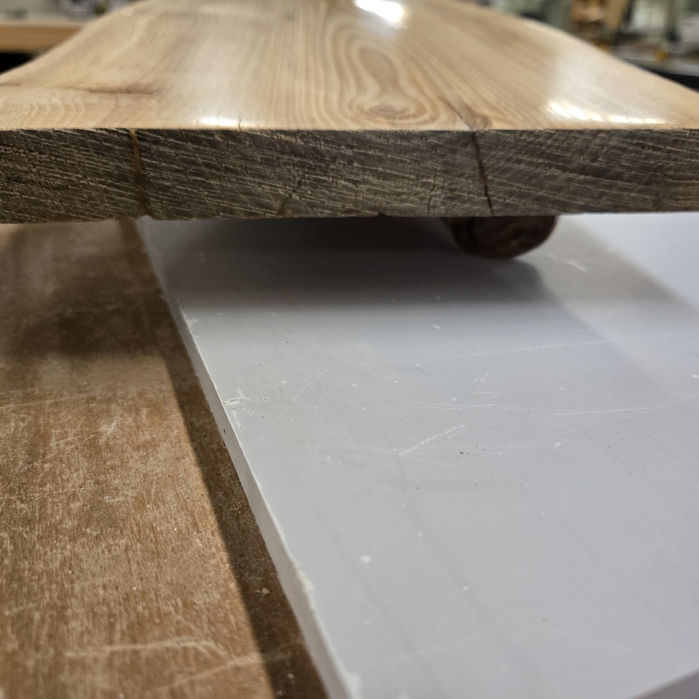 Wooden Plank with Natural Grain